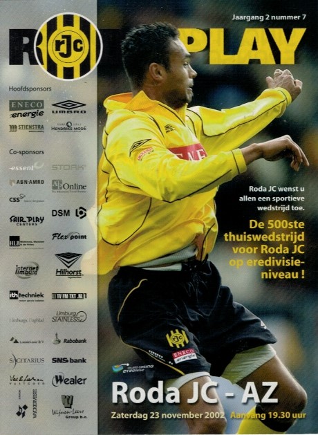 AZ Programma 23-nov-2002 Roda JC uit